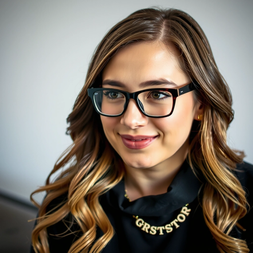 Portrait of a female Creative Director with an artistic flair